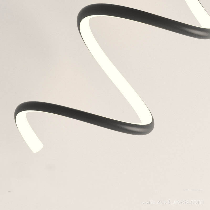 Minimalist Creative Arcs Lines LED Wall Lamp with 1 Light