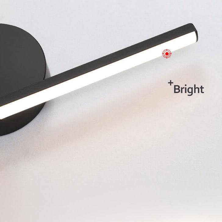 Moderne minimalistische Curves Line LED-wandlamp met 1 licht