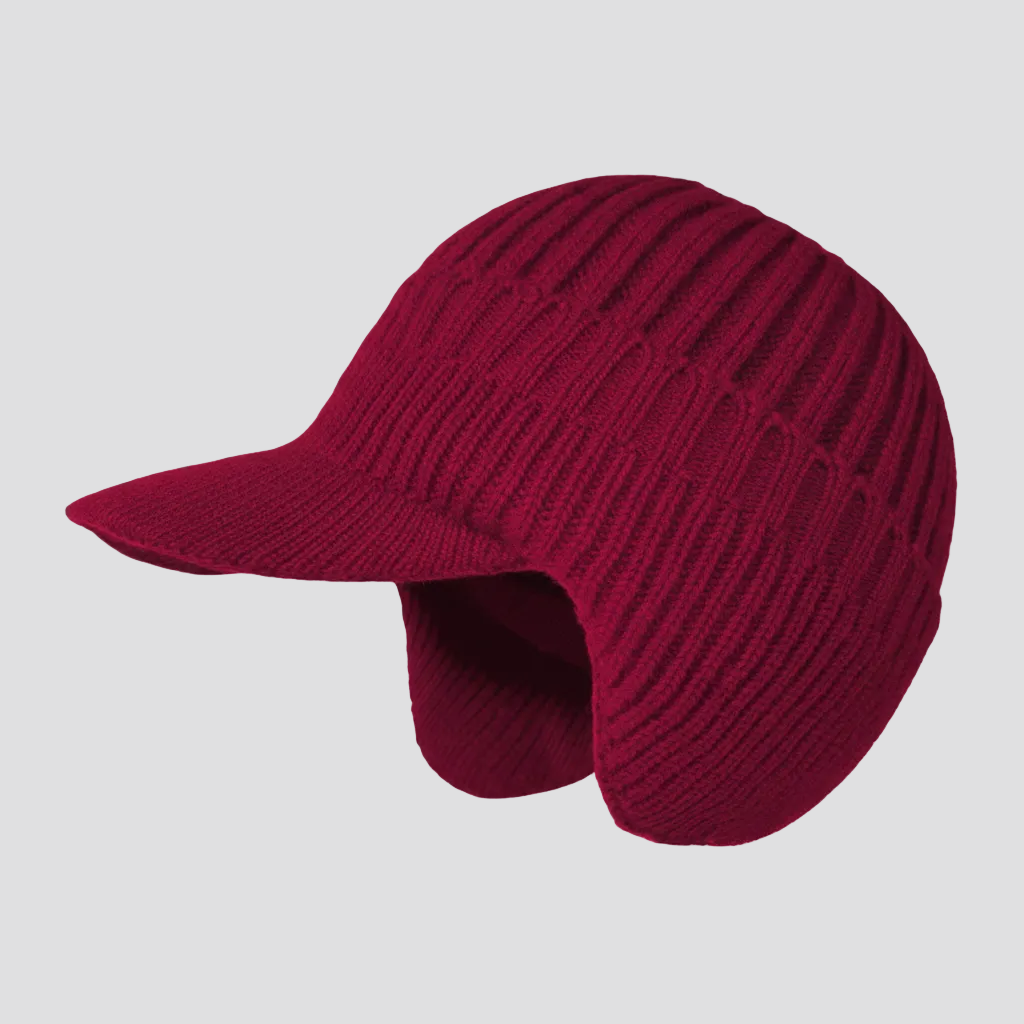 Muts Gebreide Beanie Klep Warm Winter Hoofddeksel