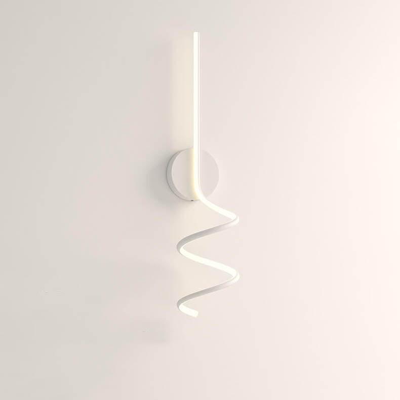 Minimalist Creative Arcs Lines LED Wall Lamp with 1 Light