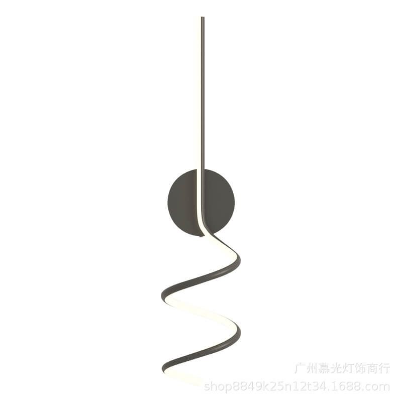 Minimalist Creative Arcs Lines LED Wall Lamp with 1 Light