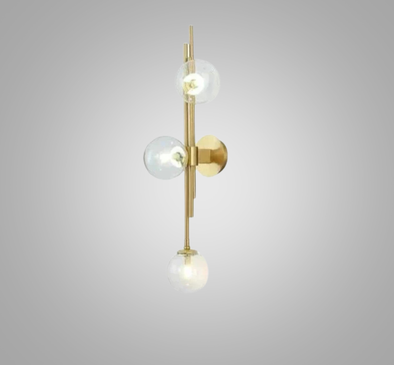 GlassSphere - Lámparas de pared de vidrio modernas – Iluminación LED elegante