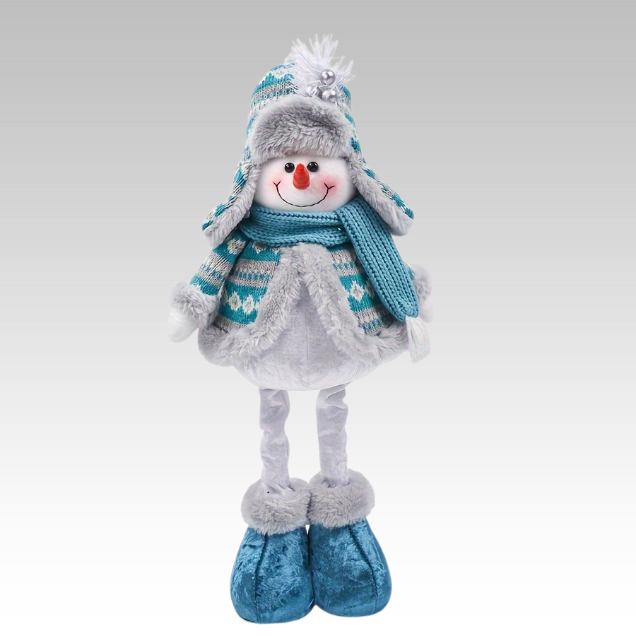 FestiveStijl - Grote Kerstdecoratieset (Kerstman, Rendier, Sneeuwpop & Kabouter)