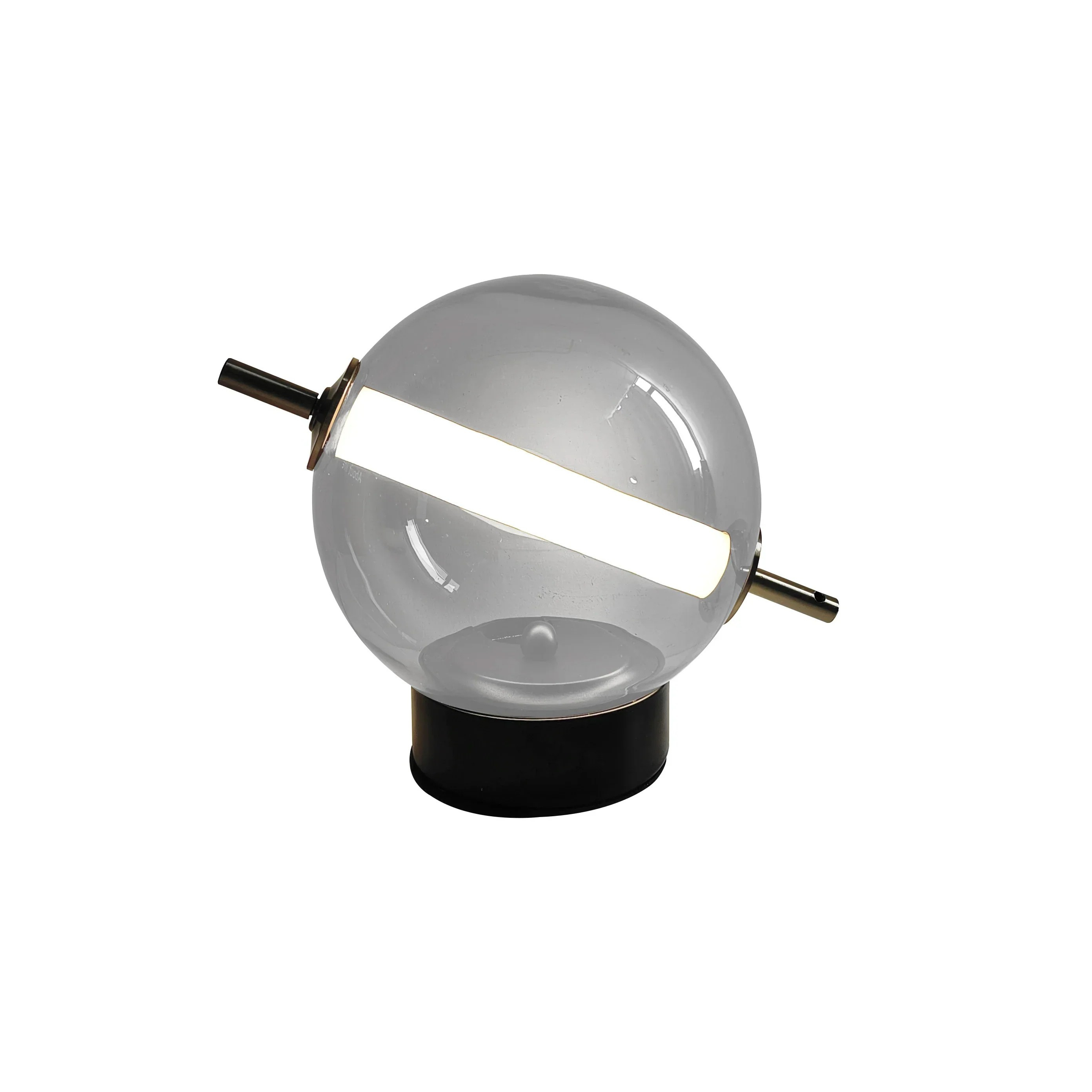 RetroGlass - Vintage Tafellamp met LED Verlichting voor Sfeervolle Accenten