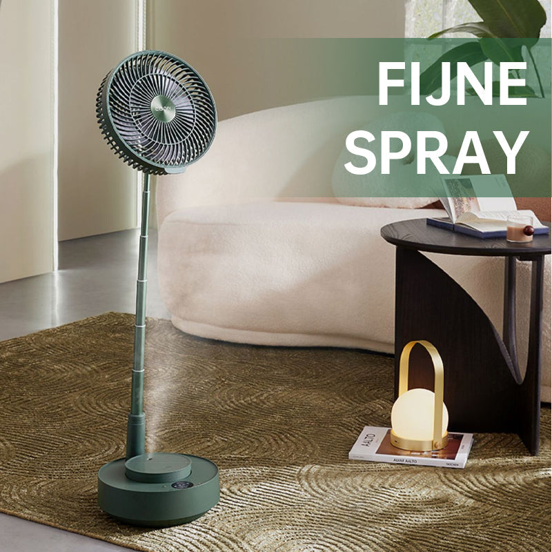 Ventilatore da tavolo telescopico pieghevole ricaricabile