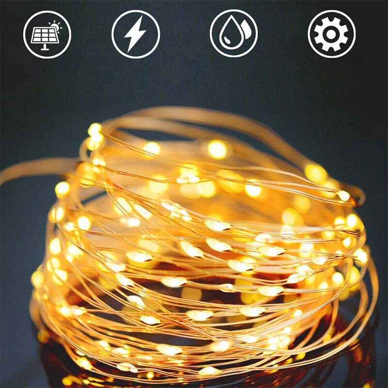 SolarGlow - Zonne-energie Feestverlichting voor Tuin en Terras