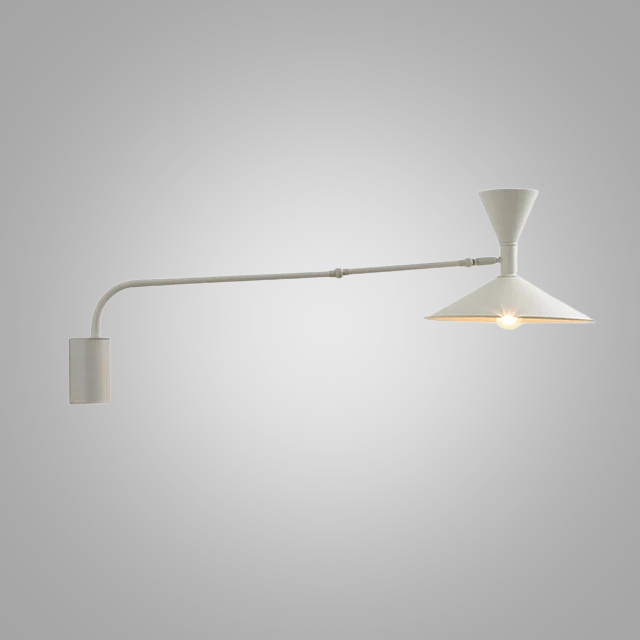 LumiFlex - Lámpara de Pared Nórdica de Columpio – Lámpara de Lectura LED Ajustable para Espacios de Vivienda y Trabajo