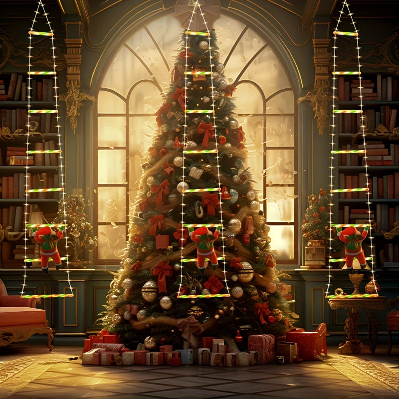 SantaLicht - USB LED-Lichtsnoer voor Feestdecoratie, Multikleurig