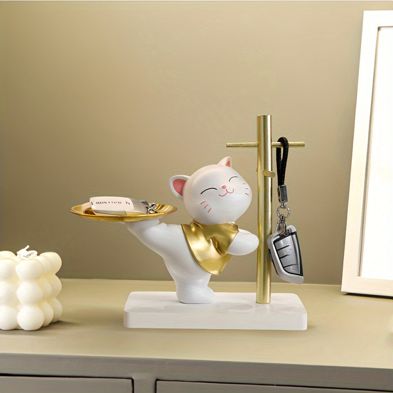 CatKeeper - Portachiavi Decorativo in Resina