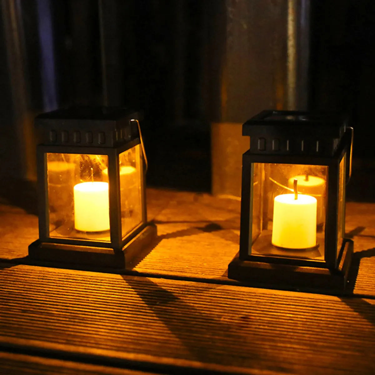 SolarGlow - LED Solar Lantern for Garden – Weatherproof Decorative Outdoor Lighting