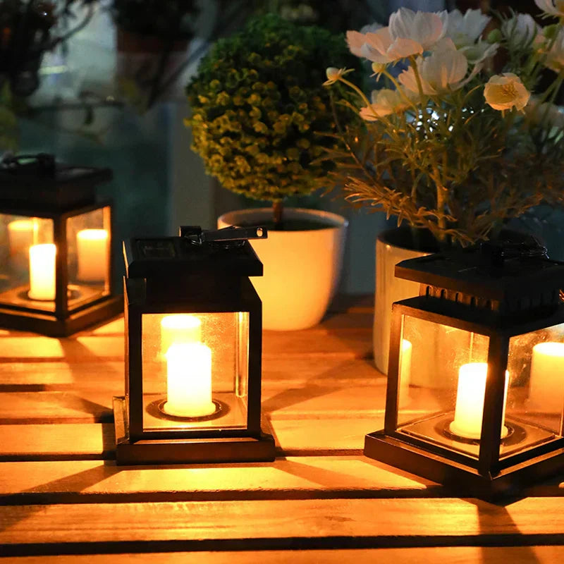 SolarGlow - LED Solar Lantern for Garden – Weatherproof Decorative Outdoor Lighting