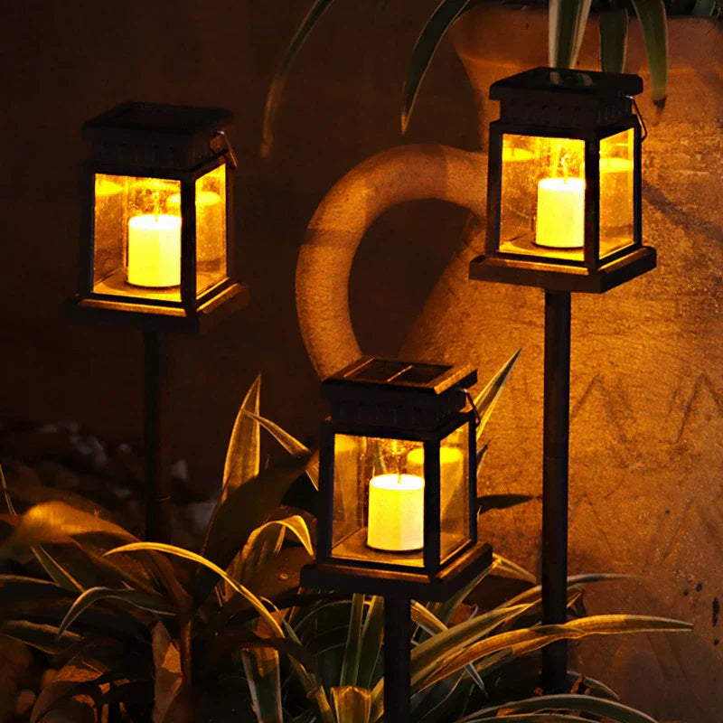 SolarGlow - LED Solar Lantern for Garden – Weatherproof Decorative Outdoor Lighting