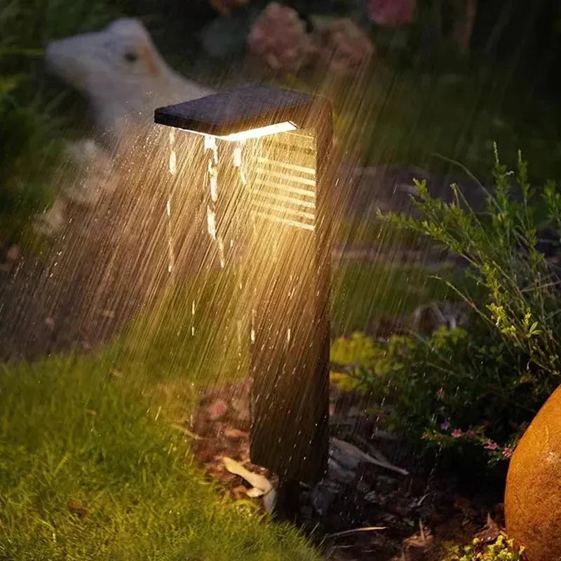 LumiFlora – 2-Piece Set Solar Garden Lighting, Waterproof LED Path Lights for Outdoor Use