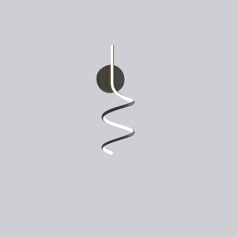 Minimalist Creative Arcs Lines LED Wall Lamp with 1 Light