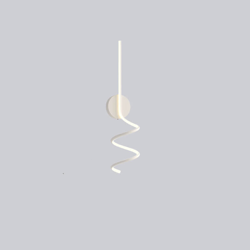 Minimalist Creative Arcs Lines LED Wall Lamp with 1 Light