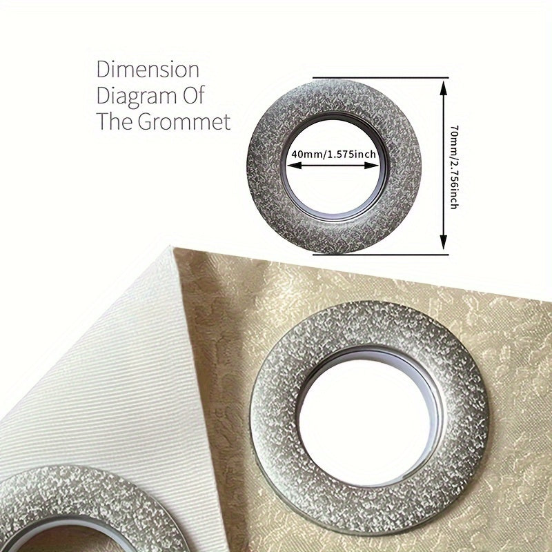 Tende Stile Principessa - Set di 2 Pezzi di Tende Oscuranti per Privacy