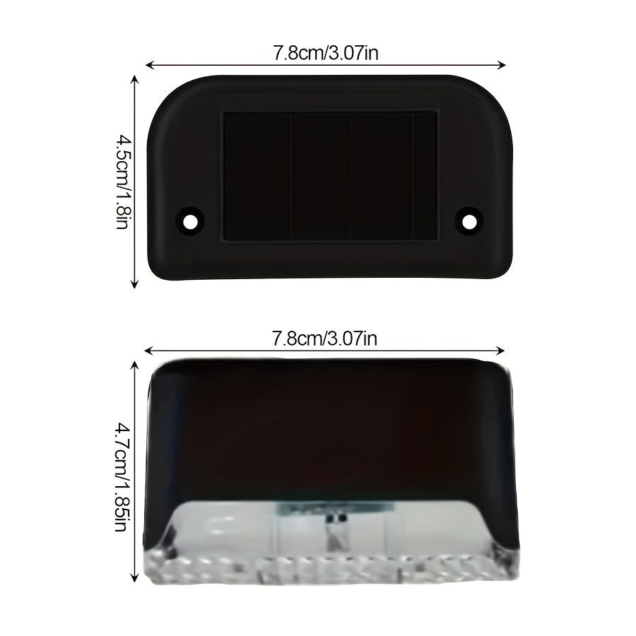 SolarFence - Solar Fence Lighting for Outdoors (Set of 6/7/10)