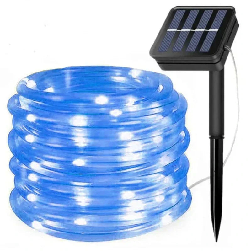 SolarGlow Slinger - Catena Luminosa LED per Esterni e Interni, Resistente alle Intemperie e a Risparmio Energetico