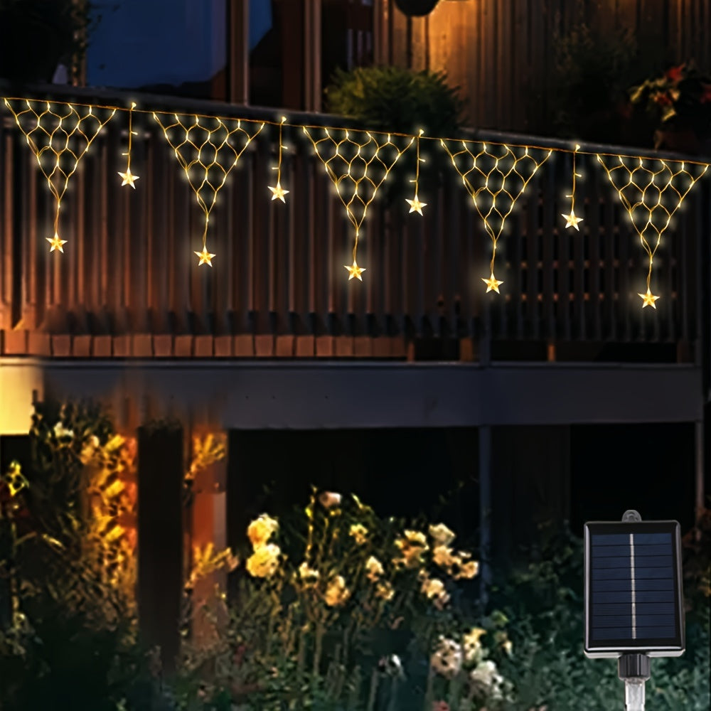 SolarTwinkle - 162 LED Ambient Lighting with Removable Solar Battery