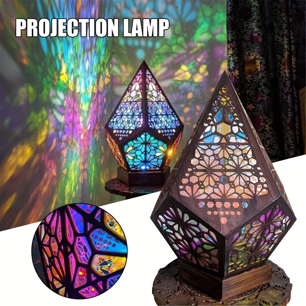 StarGlow - USB Boheemse Sterrenhemel Nachtlamp 3D Projector