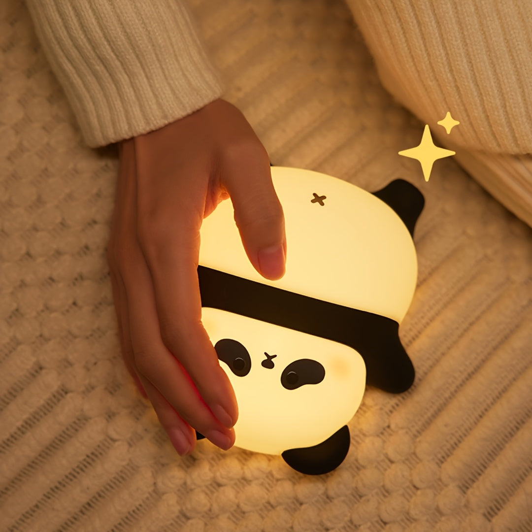 SugarPanda - Candeeiro Noturno LED, Lâmpada de Dormir Recarregável em Silicone