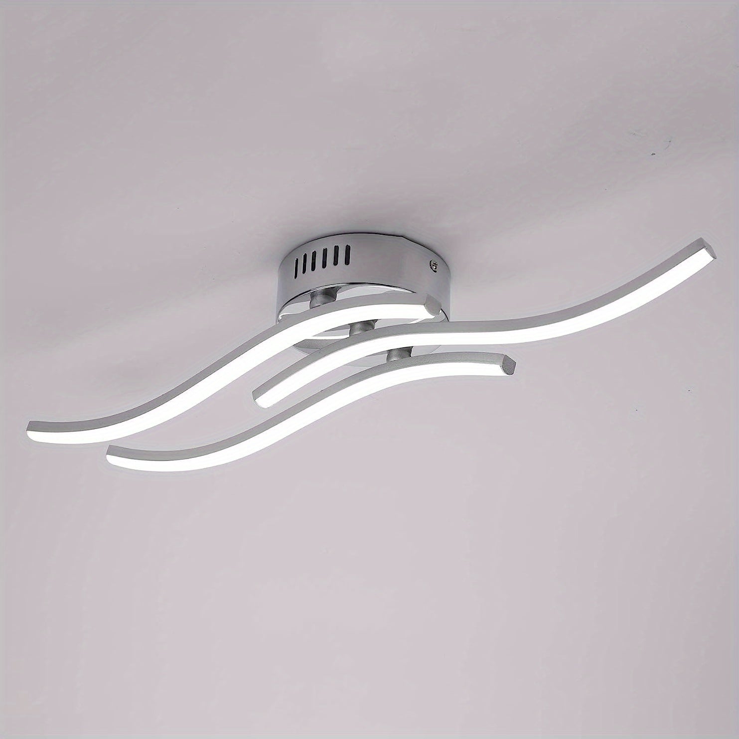 LumaCurve - Dimbare LED Plafondlamp met Elegant Curve Design