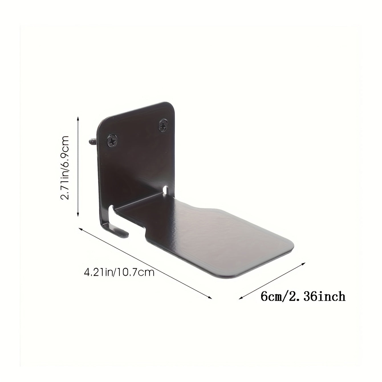 MetalShelf - Set di Supporti per Libri in Metallo - Design Funzionale e Durevole per Ufficio e Spazi Abitativi