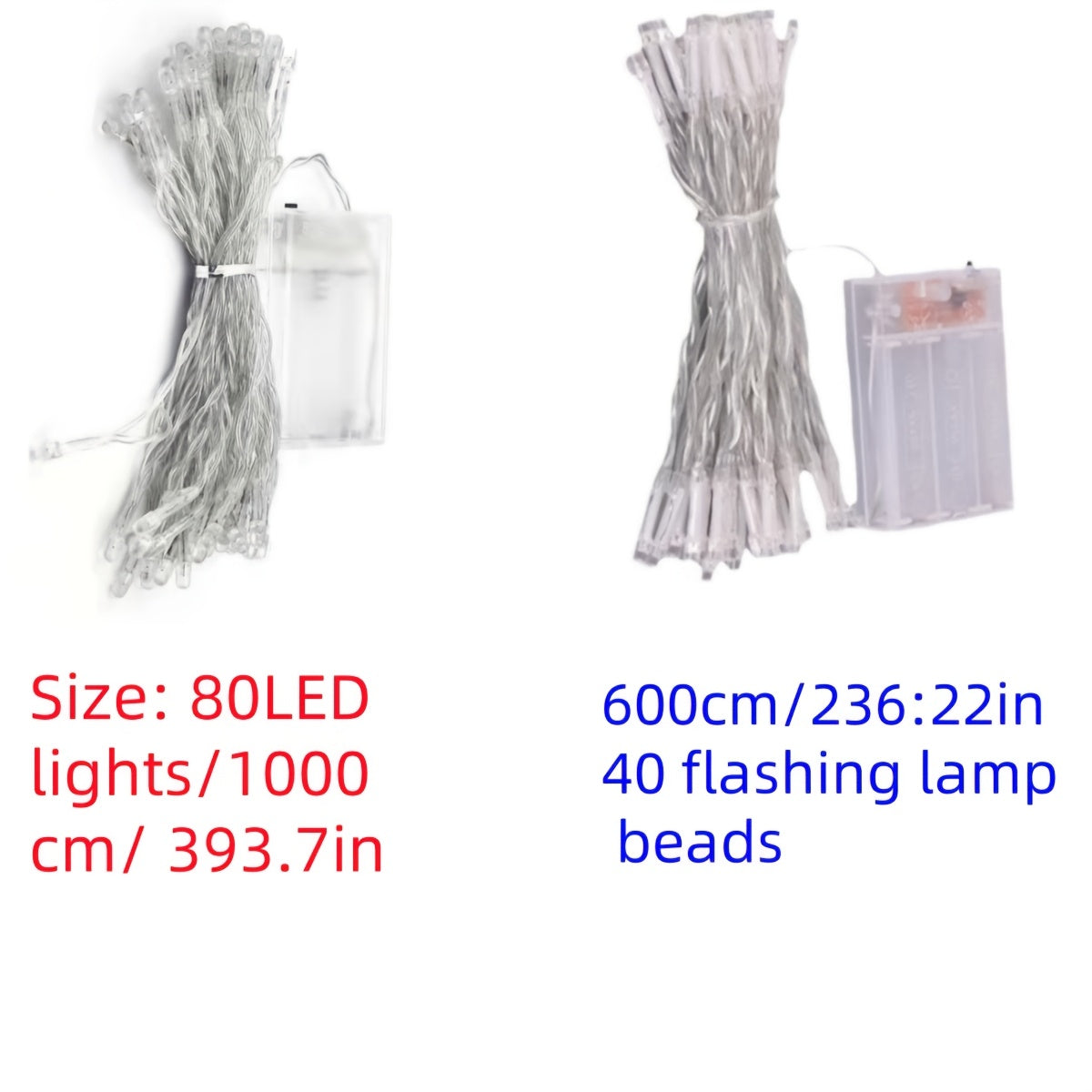 LuxeGlow - Festive LED String Lights 10m, Multi-Color