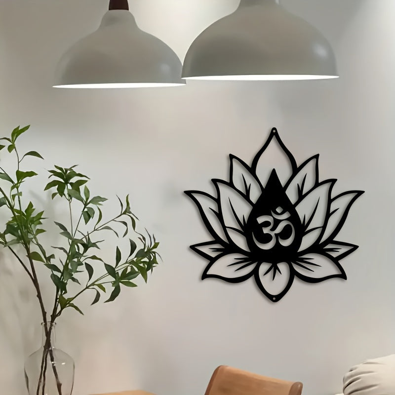 LotusWall - Metalen Lotusbloem Wanddecoratie