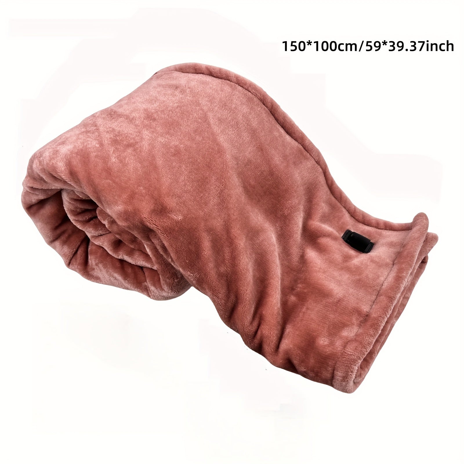 Coperta Riscaldata per Auto - Coperta Elettrica 12V per Auto, Camion, SUV o Camper - Morbida Coperta in Flanella con Protezione da Surriscaldamento