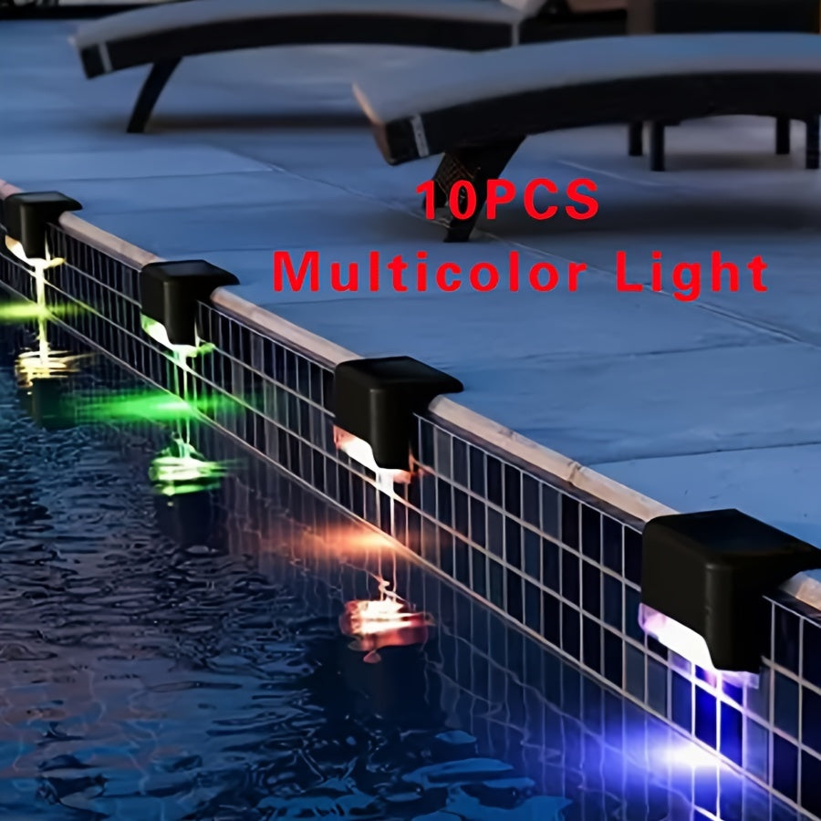 SolarFence - Solar Fence Lighting for Outdoors (Set of 6/7/10)