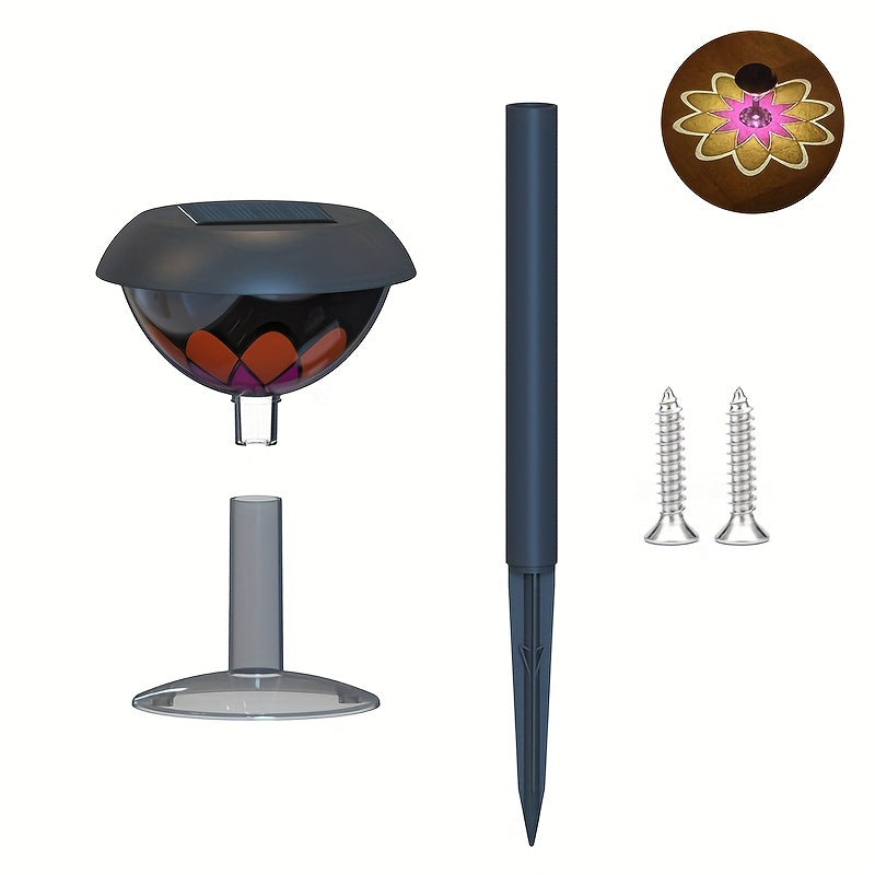 LumiLuxe - Solar-Powered LED Garden Lighting