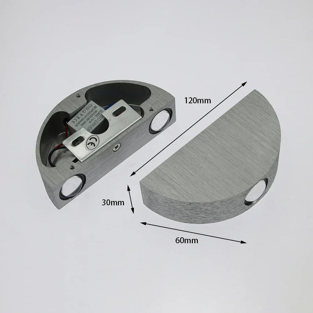 UpGlow - Moderne LED Wandlamp met Up-Down Licht Stijlvolle Verlichting