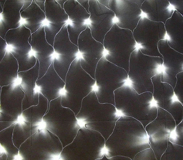 SolarGlow - LED Net Light Strings on Solar Energy – Energy-Efficient Outdoor Lighting for Gardens & Terraces