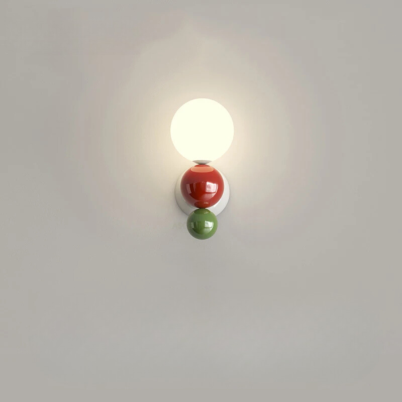 PearlGlow - Nordic LED Wall Lamp with Adjustable Color Lighting