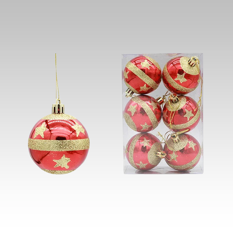 WinterGlans - Elegante Sneeuwvlok Kerstballen