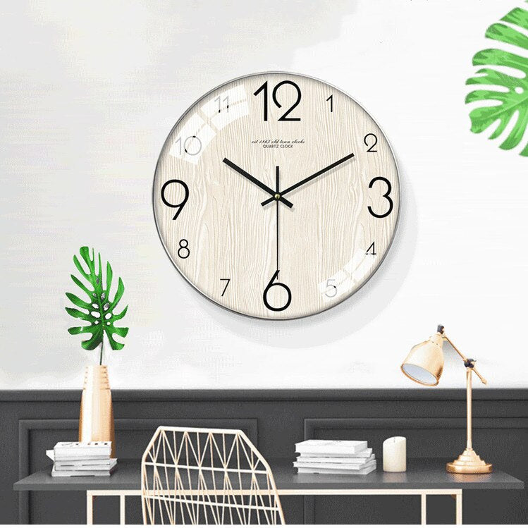 Reloj de Pared Estiloso Elegancia Atemporal
