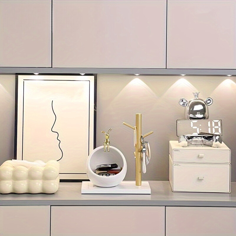 DeerBox - Moderne Keramische Opbergkom met Metalen Hertendeksel