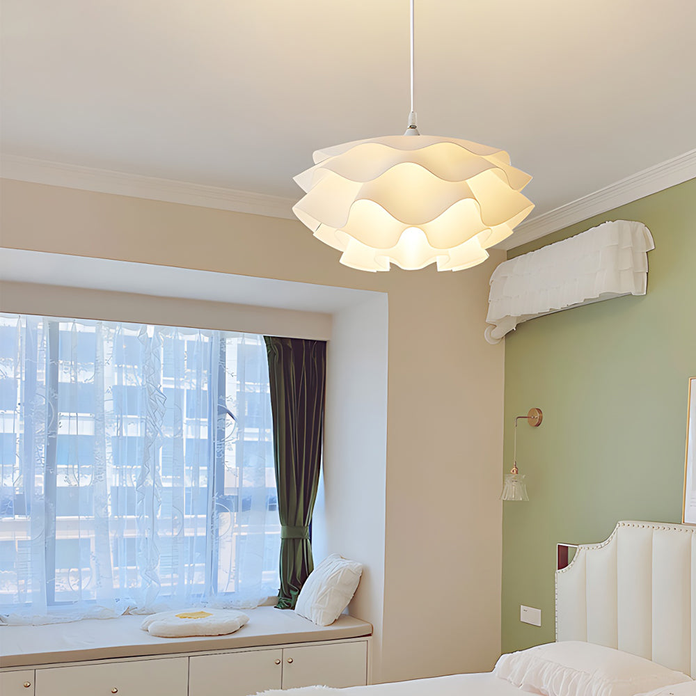 NordicBloom - Scandinavische LED Hanglamp in Bloemvorm met Dimbare Functie