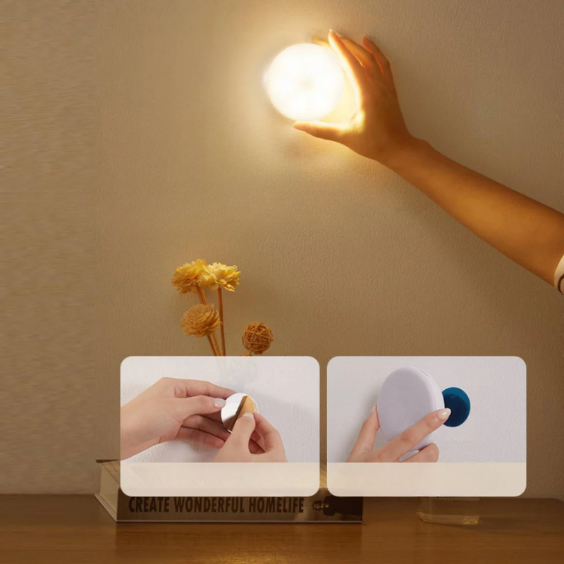 MotionGlow - Automatic LED Lamp with Motion Sensor for Indoor Spaces