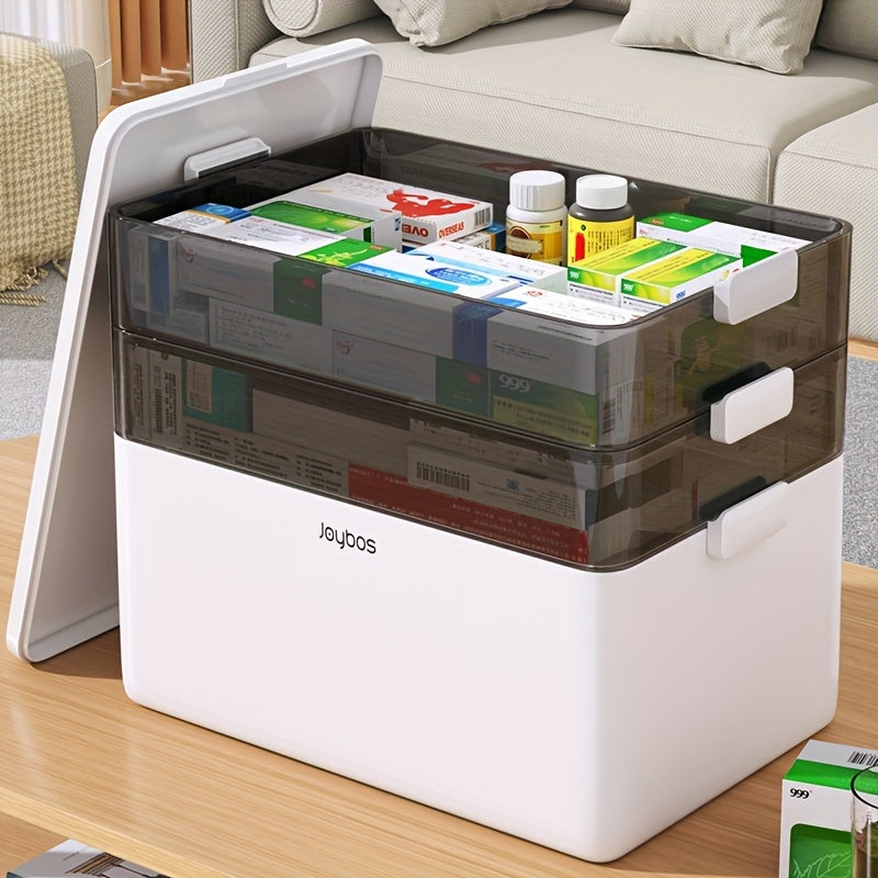 Organizer per medicinali Joybos a 3 strati – Scatola impilabile impermeabile