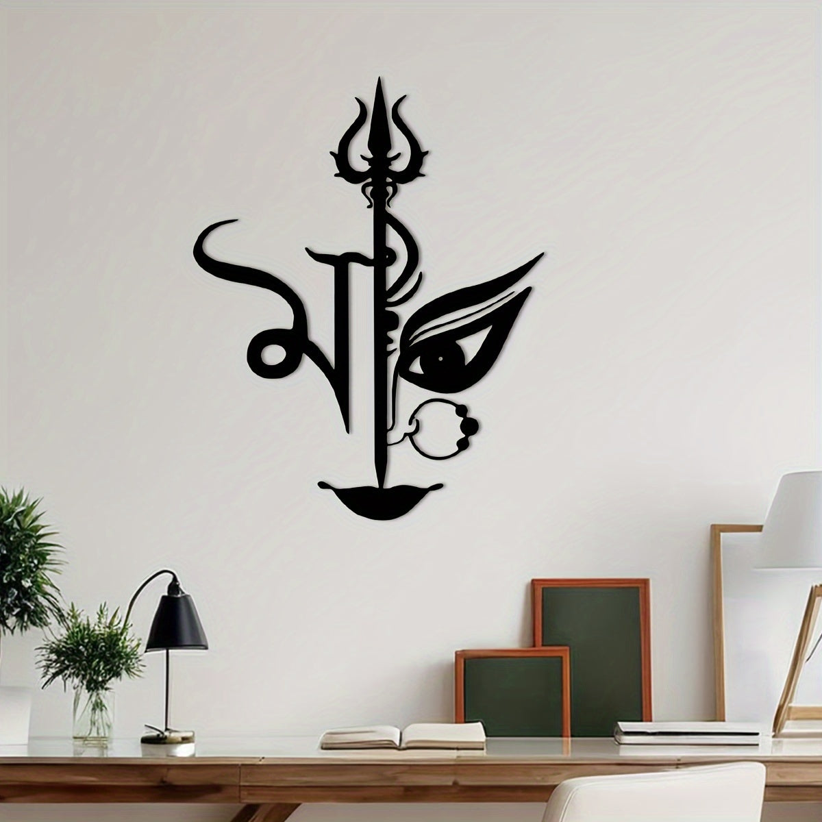 DurgaWandkunst - Grote IJzeren Decoratie