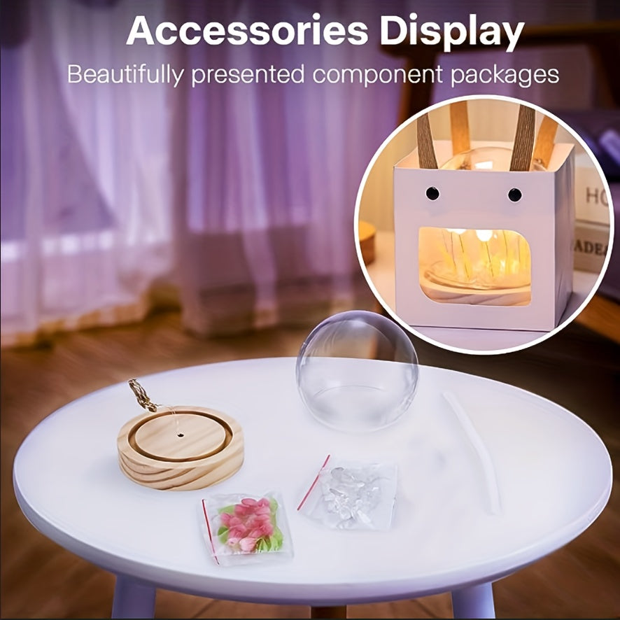 TulipGlow - Lámpara nocturna de tulipanes creativa DIY lámpara de mesa para decoración de habitaciones