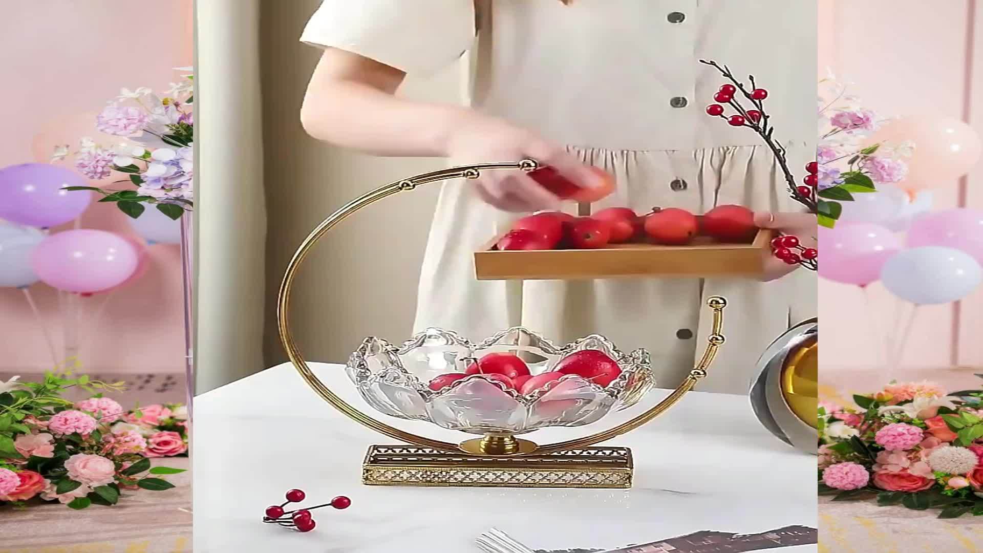 IronServe-Fruitkom - Gietijzeren Ronde Fruitmand voor Tafeldecoratie