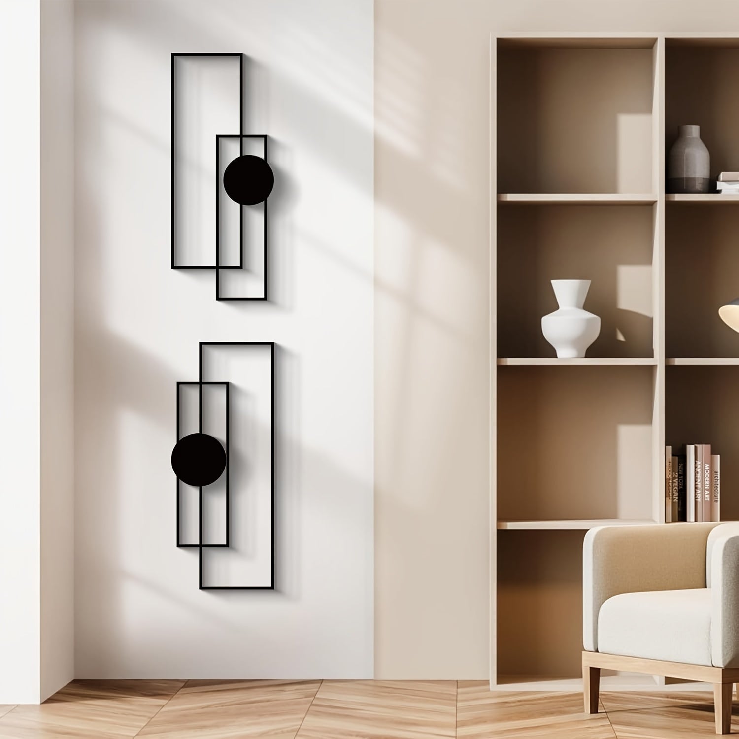 FashionLines - 4-delige Fashion-Thema Metalen Muurkunst