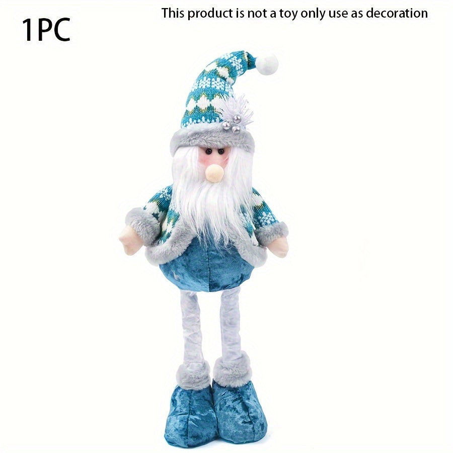 FestiveStijl - Grote Kerstdecoratieset (Kerstman, Rendier, Sneeuwpop & Kabouter)