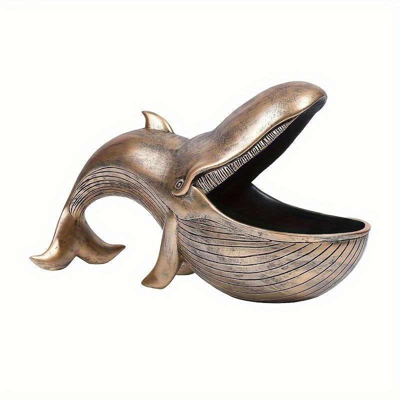 WhaleBox - Walvisvormige Hars Snoepbakje voor Sleutels & Decoratie