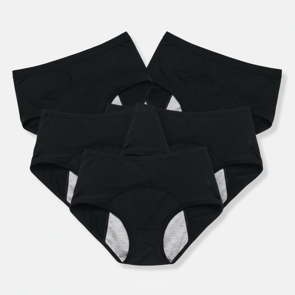 Ondergoed Dames Comfort Katoen Lekvrij Menstruatie Slip