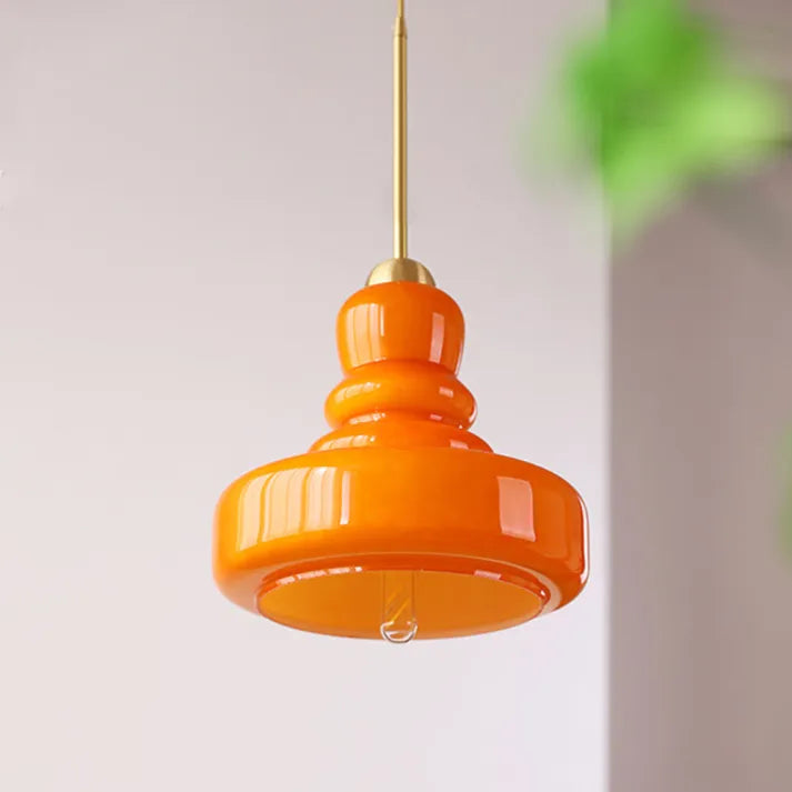 GlassElegance - Lampada a Sospensione in Vetro Elegante per Soggiorno e Cucina