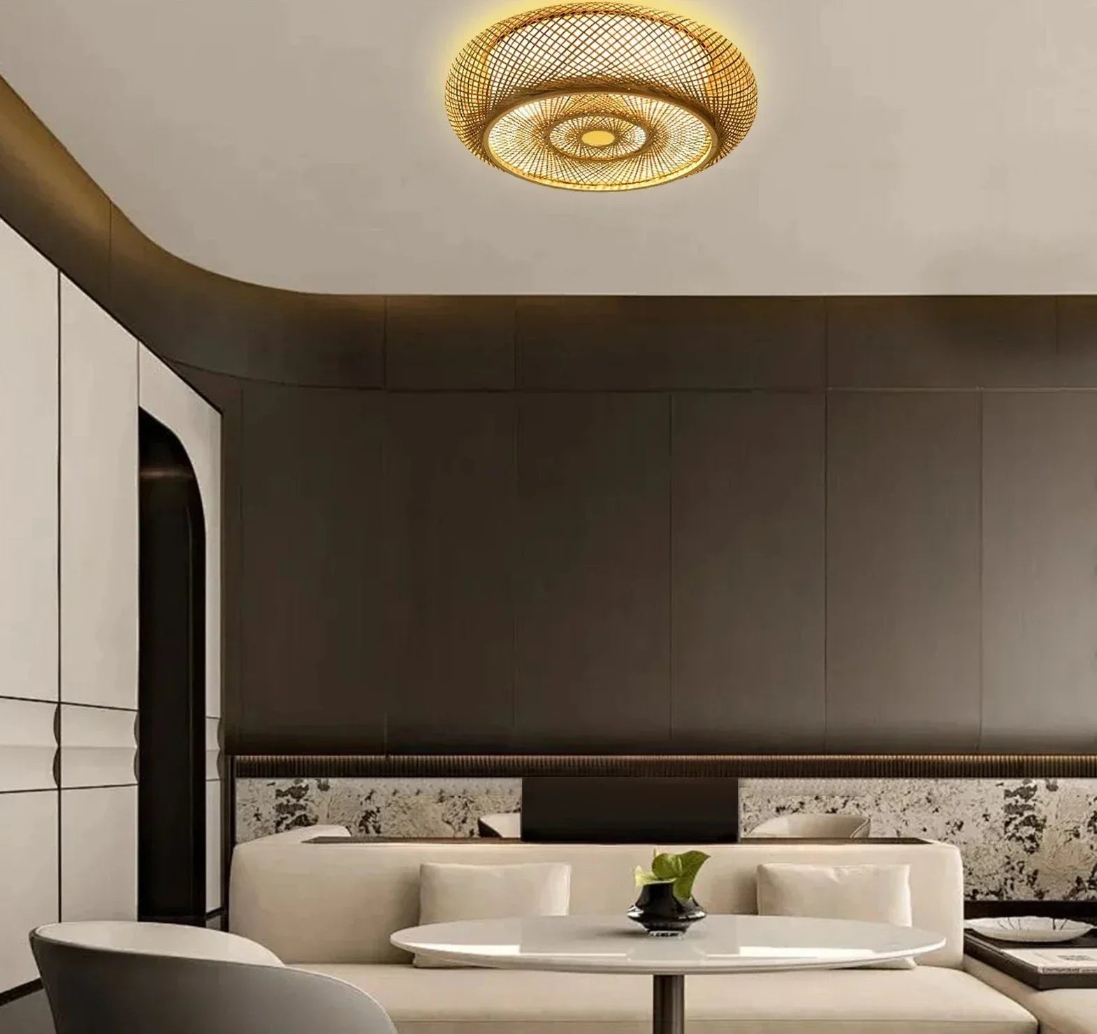 ZenLicht - Lámpara colgante de bambú